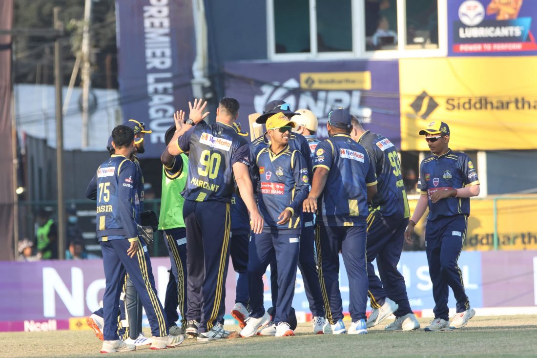 बसिरको उत्कृष्ट ब्याटिङले  कर्णालीमाथि विराटनगरको रोमाञ्जक जित