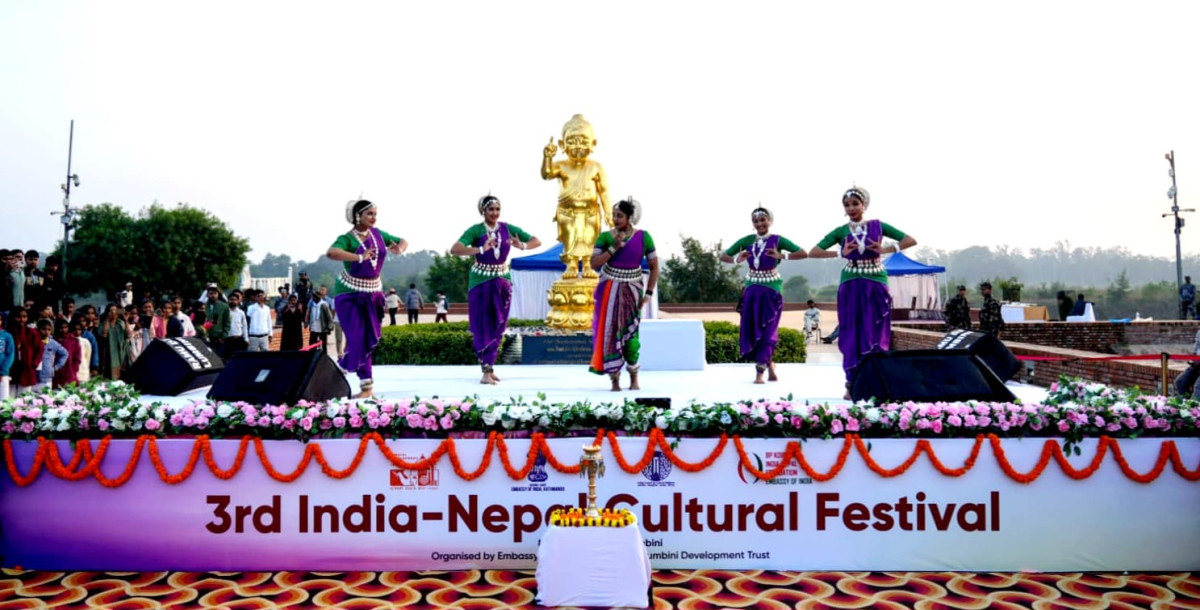 लुम्बिनीमा भारत–नेपाल सांस्कृतिक महोत्सवको तेस्रो संस्करण सम्पन्न