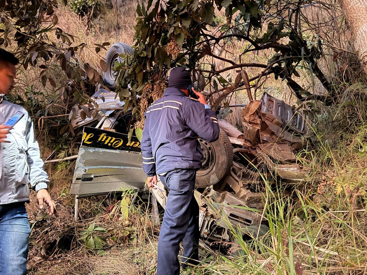 टाटा सुमो दुर्घटना हुँदा ६ जनाको मृत्यु
