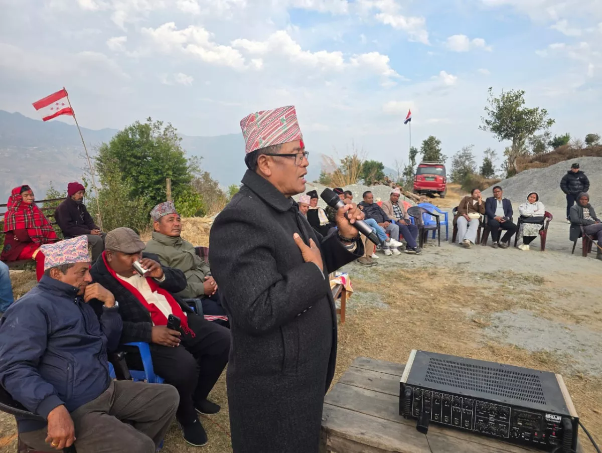 अहिलेको निर्वाचन देश बनाउने र जलाउने बिचको हो : कांग्रेस नेता गुरुङ