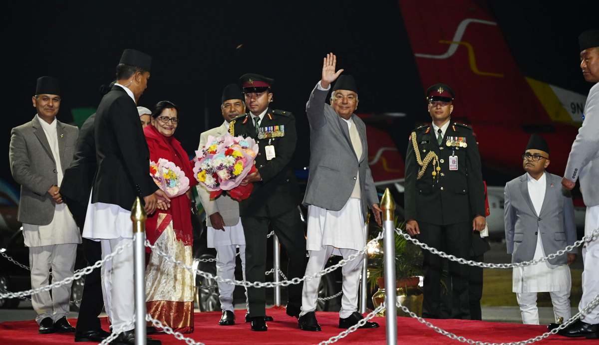 राष्ट्रपति पौडेल जापान प्रस्थान