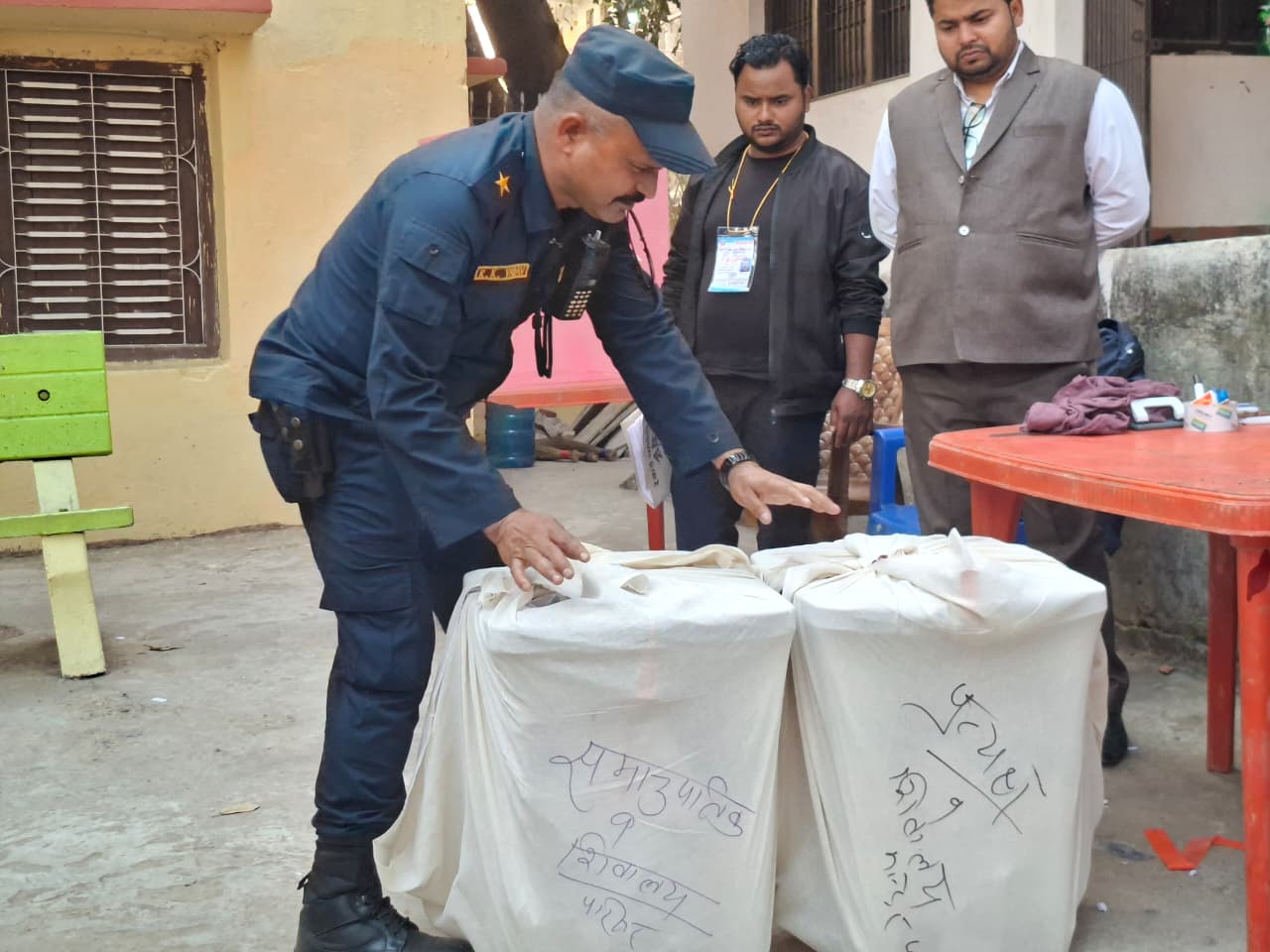 रौतहटमा निर्वाचन शान्तिपूर्ण रूपमा सम्पन्न