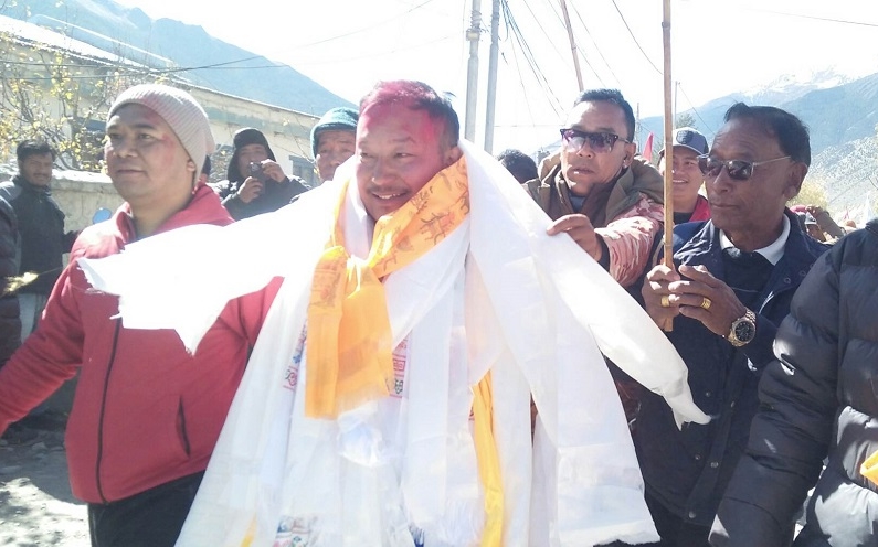 मुस्ताङमा कांग्रेसका योगेश गौचन थकाली विजयी