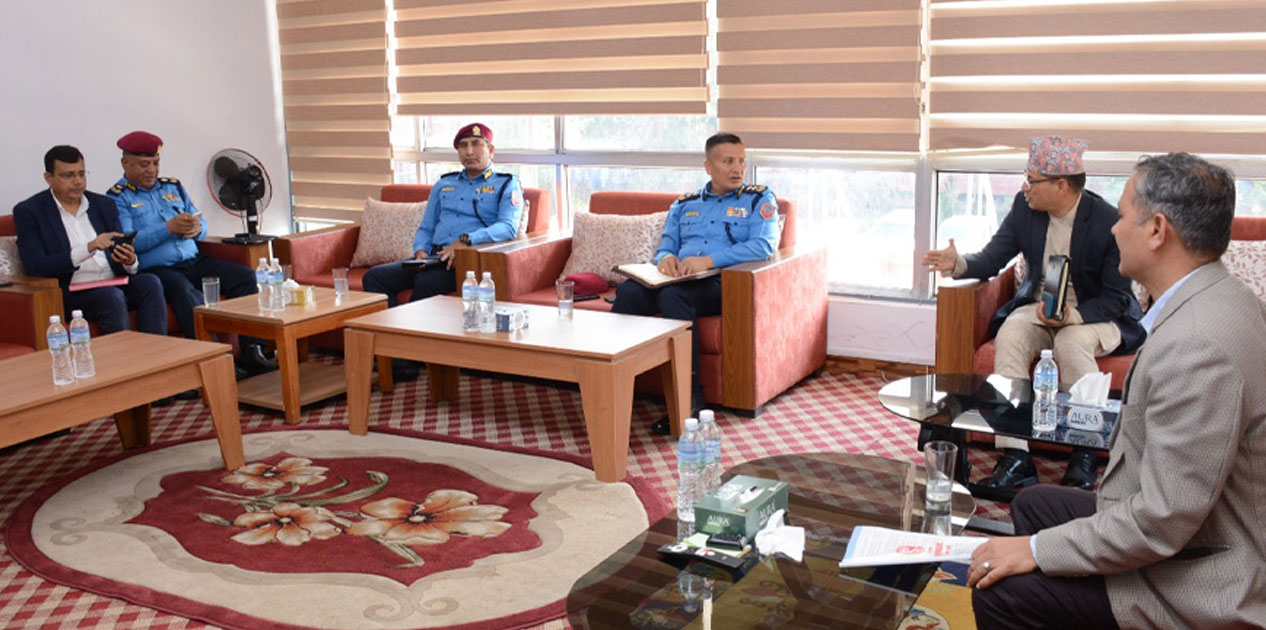 सिंहदरबारको सुरक्षा तयारीबारे गृह मन्त्रालयमा उच्चस्तरीय छलफल