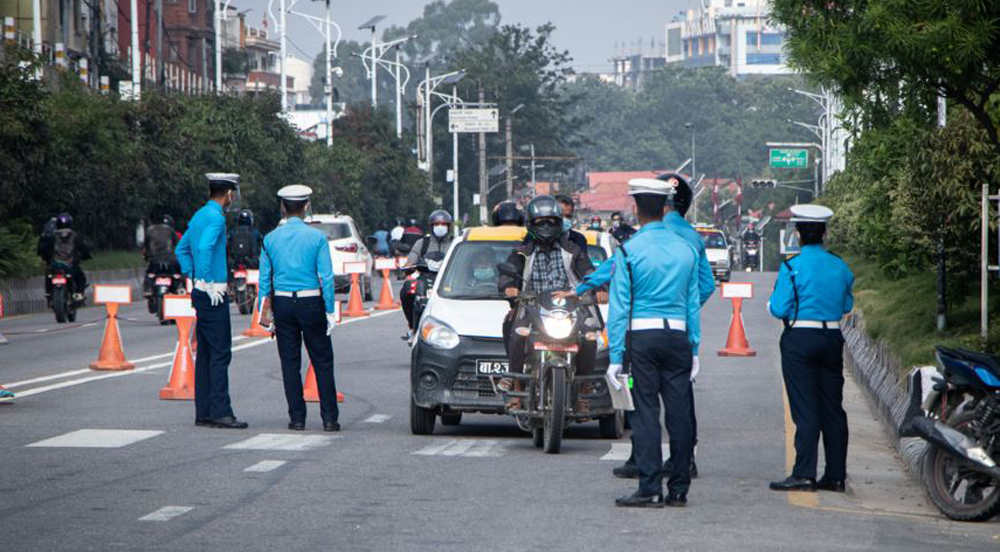 ट्राफिक कारबाहीमा एकैदिन १८ लाख ७६ हजार राजस्व संकलन