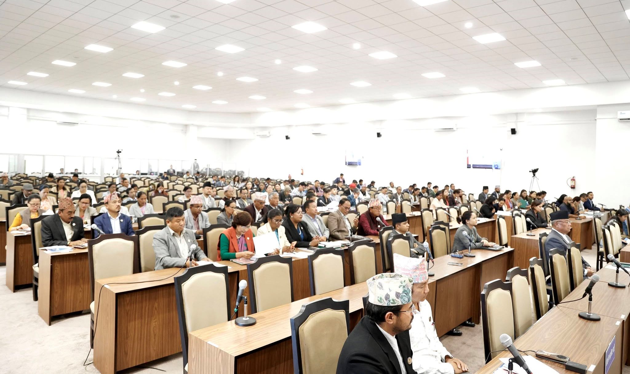 प्रतिनिधि सभा बैठकमा विनियोजन विधेयकमाथि मन्त्रालयगत छलफल सुरू