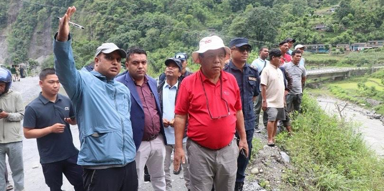 म्याग्दीको विकासमा सघाउने मन्त्री पुनको प्रतिबद्धता