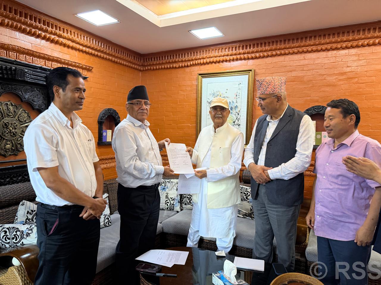 एमाले र नेपाली कम्युनिष्ट पार्टीबीच प्रदेश सरकार गठनबारे तीन बुँदे सहमति