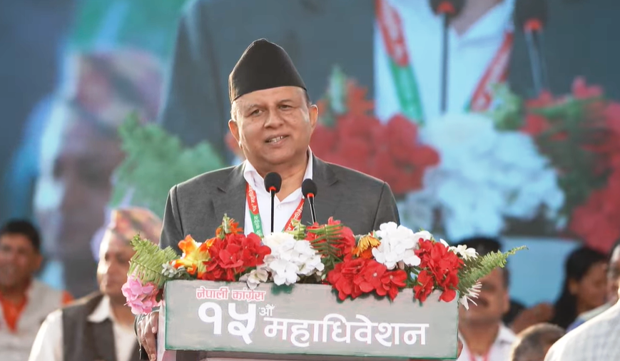लोकतन्त्र र राष्ट्रियताका लागि कांग्रेससँग मिलेर काम गर्न तयार छौं : महासचिव पोखरेल