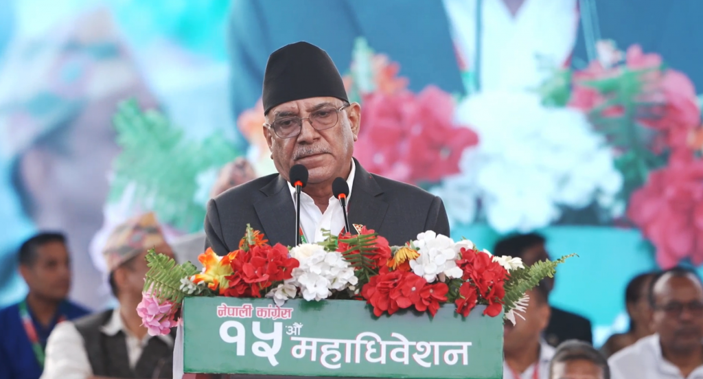 गगन थापाले काँग्रेसमा निरन्तरताको क्रमभङ्ग गरे, अब देशको नेतृत्व गर्ने बाटोमा हिँड्नुस् : संयोजक दाहाल