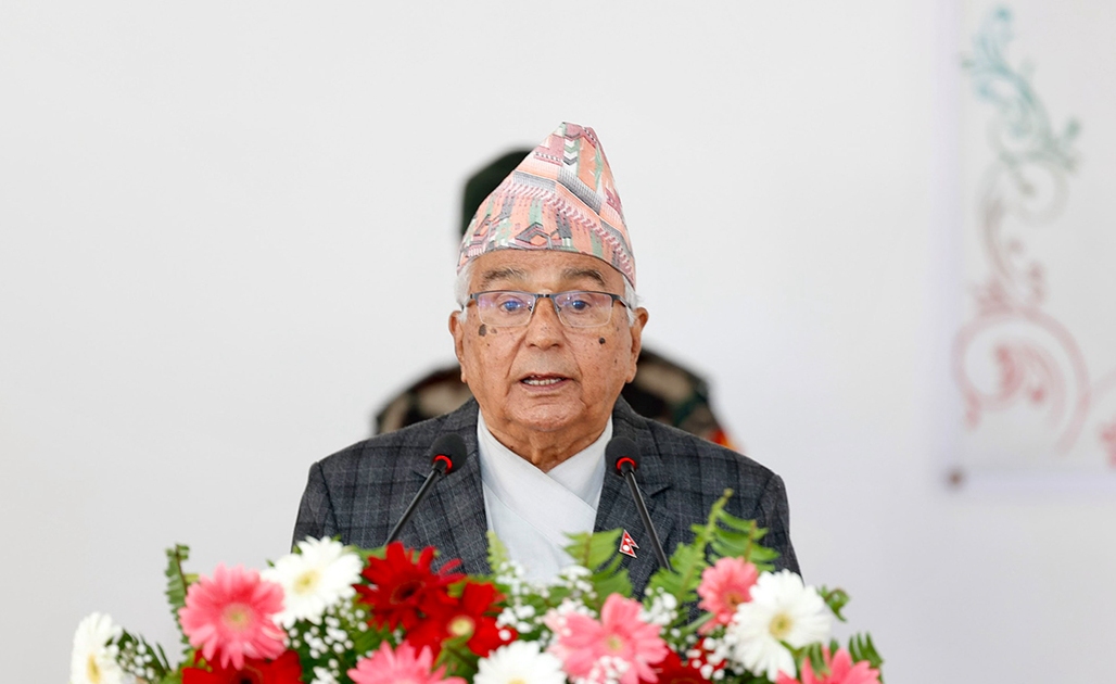 राष्ट्रपति पौडेलद्वारा बडादशैंको शुभकामना