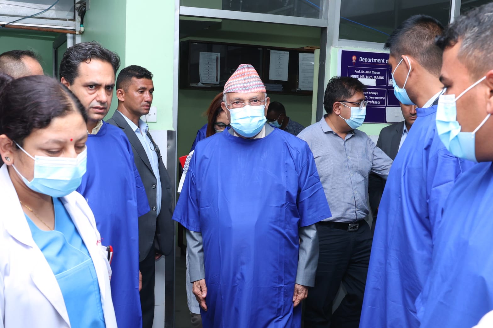 प्रधानमन्त्रीले लिए विमान दुर्घटनामा परी घाइते क्याप्टेनको स्वास्थ्यावस्थाबारे जानकारी