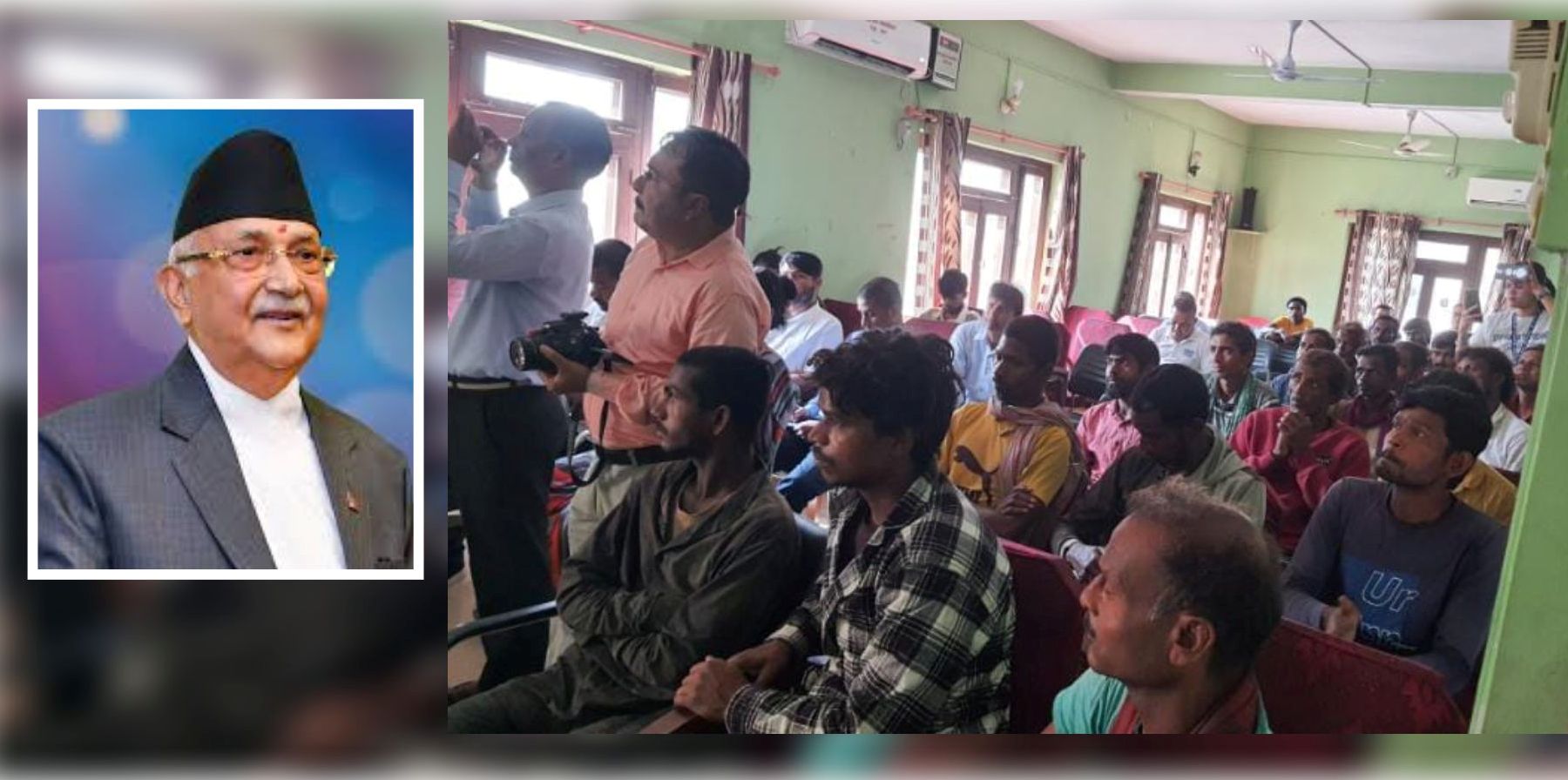 भारतमा बन्धक बनाइएका २८ मजदुरको उद्धार, प्रधानमन्त्री ओलीले दिए सचिवलाई धन्यवाद