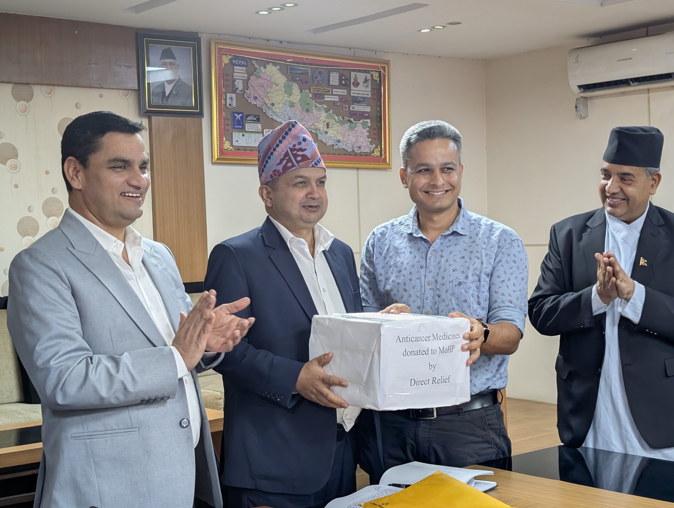 अब क्यान्सरका बिरामीलाई औषधि निःशुल्क