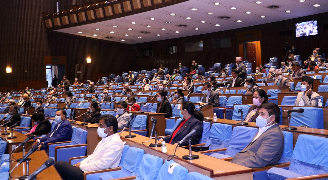 नागरिकतासम्बन्धी विधेयकमाथि विचार गरियोस् भन्ने प्रस्ताव प्रतिनिधिसभाबाट स्वीकृत