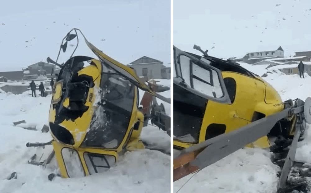 सोलुखुम्बुमा अल्टिच्युड एयरको हेलिकप्टर दुर्घटना, पाइलट सकुशल