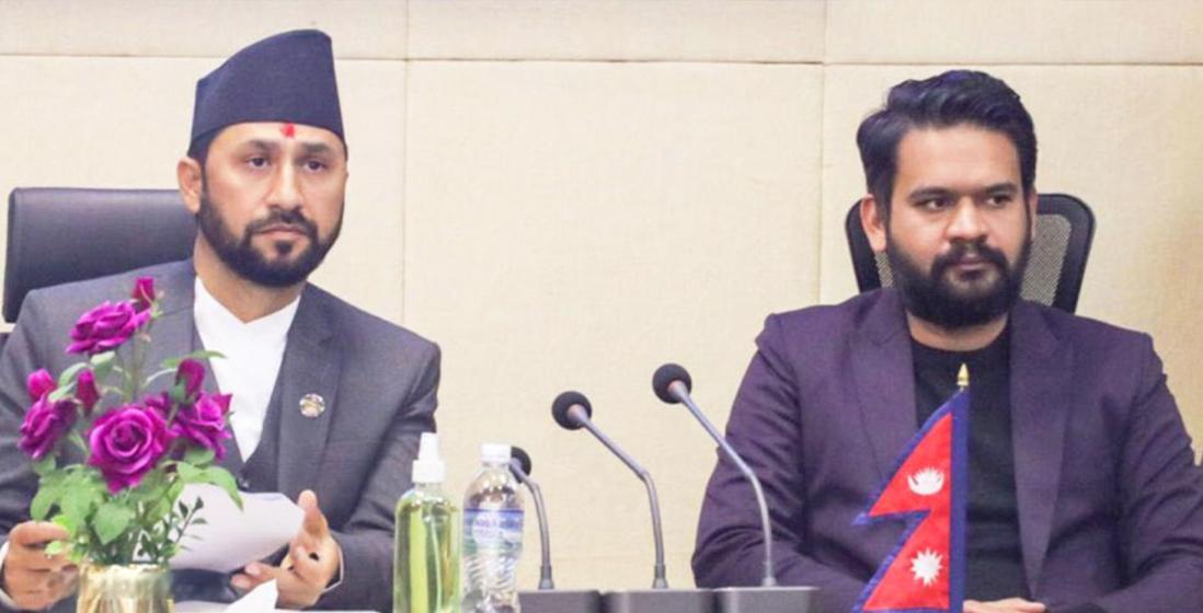 रवि लामिछाने र बालेन शाहबिच भेटवार्ता