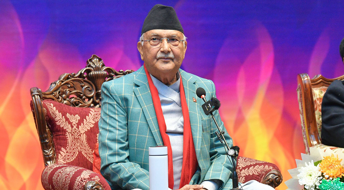 नेकपा एमाले चुनाव पर्खिरहेको छ : केपी ओली