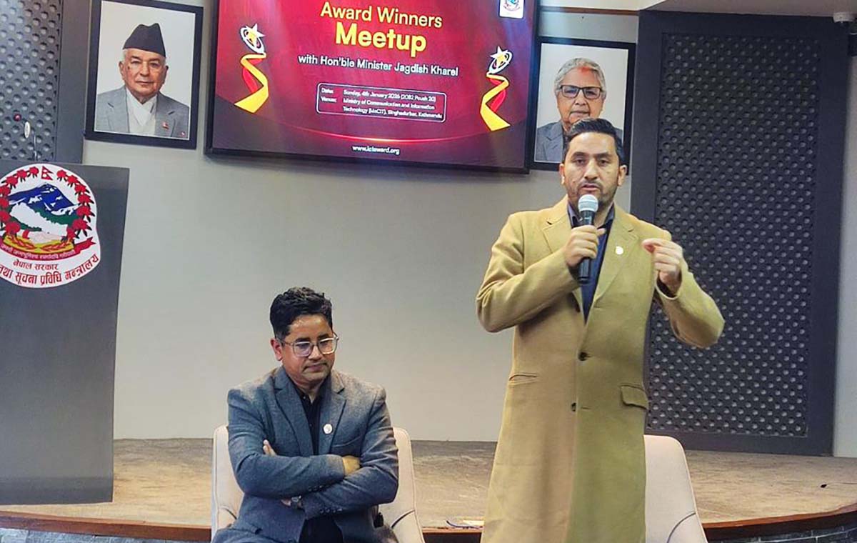 नेपाललाई ‘डिजिटल हाइवे’ मा अगाडि बढाउन काम गरिरहेका छौं : सञ्चारमन्त्री खरेल
