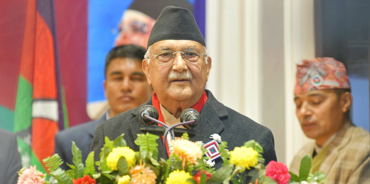 व्यवस्था परिवर्तन भयो, अवस्था परिवर्तन नभएको भाष्य गलत : ओली