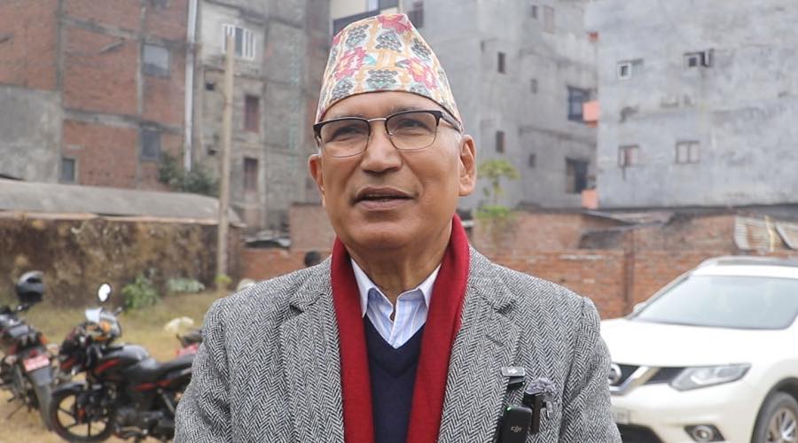 एमाले उपाध्यक्ष विष्णु पौडेललाई रुपन्देही-२ बाटै उम्मेदवार बनाउने निर्णय