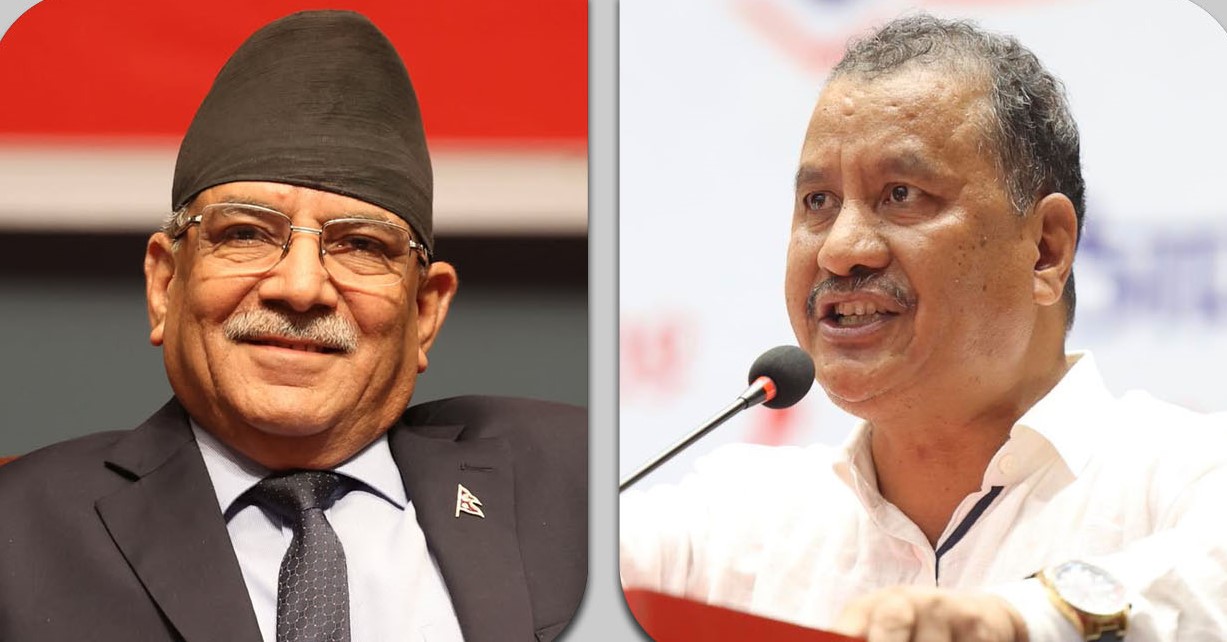 प्रचण्डले विप्लवलाई कम्युनिष्ट एकतामा सामेल हुन गरे आग्रह