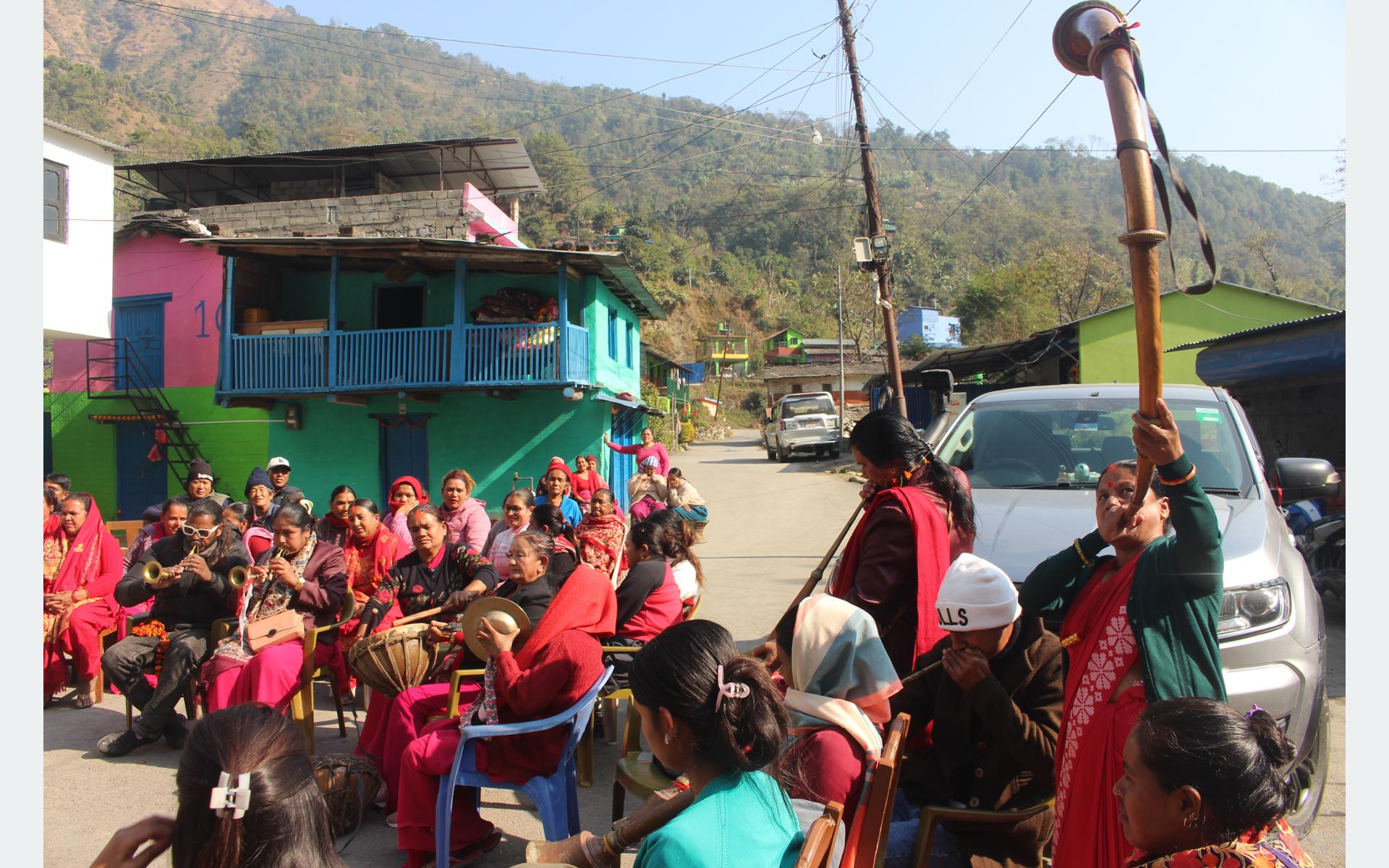 पञ्चैबाजा समूहद्वारा लोकबाजा सङ्ग्रहालय स्थापना
