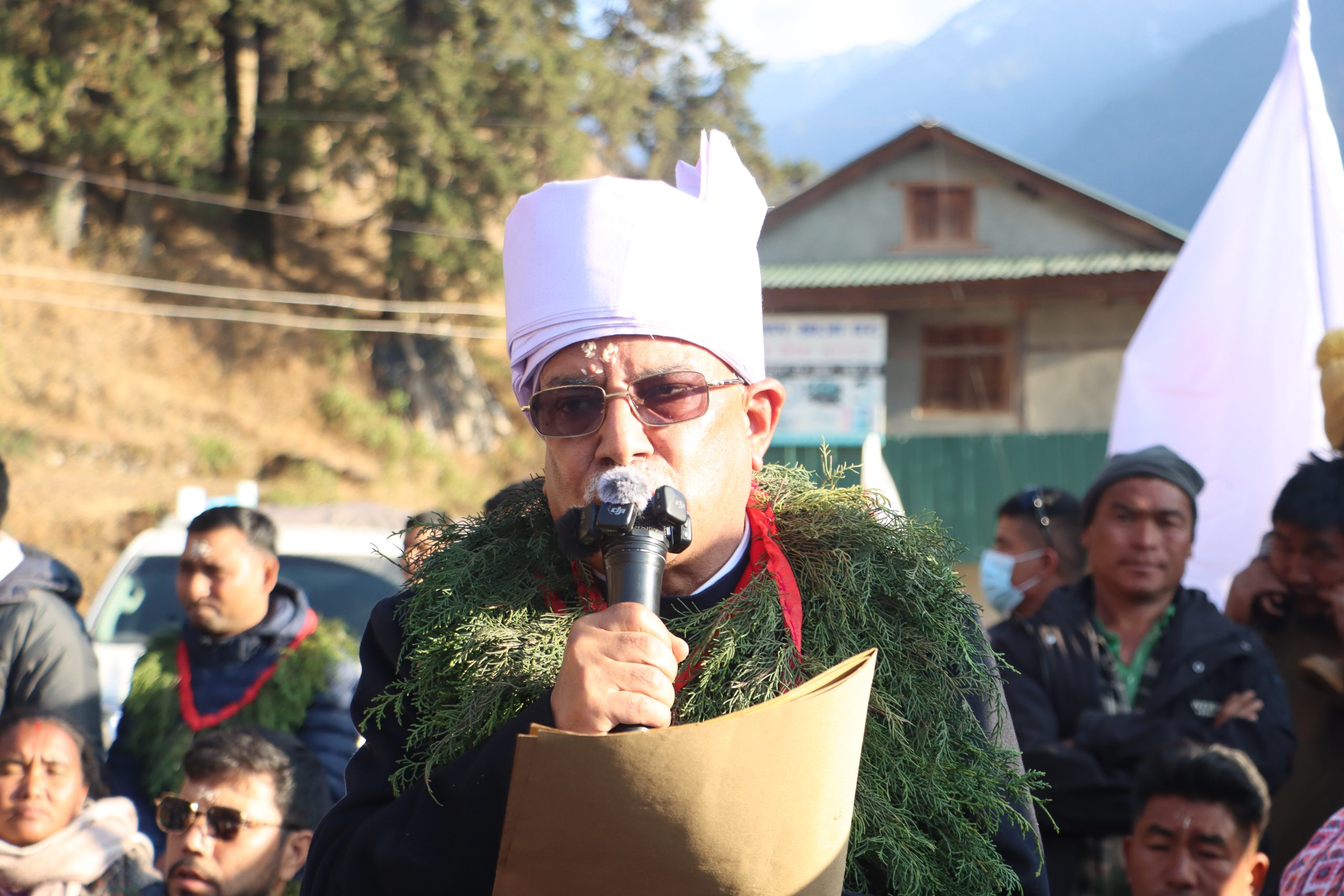 लुकुमलाई ‘नमूना’ गाउँ बनाउने संयोजक दाहालको प्रतिबद्धता