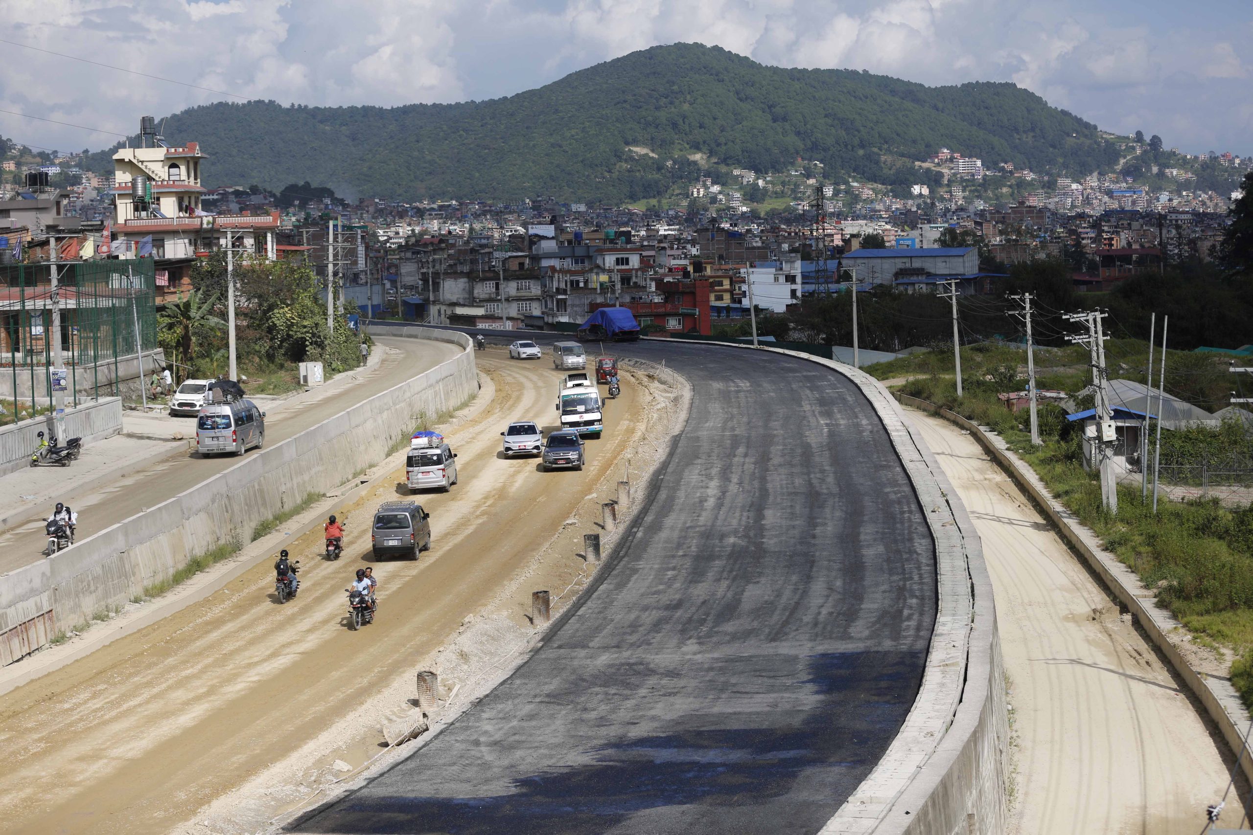 सूर्यविनायक-धुलिखेल सडक विस्तार : तीनवर्षमा ६७ प्रतिशत भौतिक प्रगति