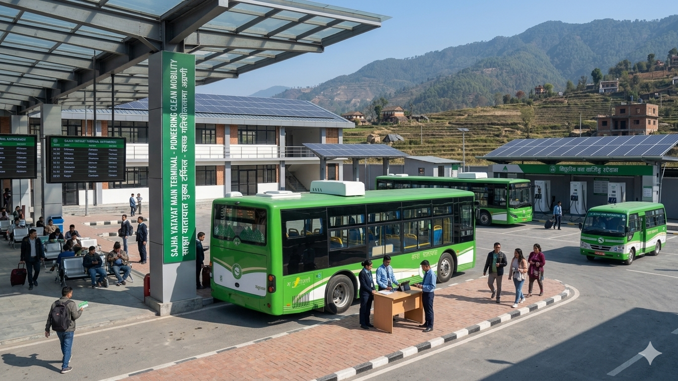 काठमाडौँमा साझाको रात्रिकालीन बस सेवा सुरु: अब राति ११ बजेसम्म यात्रा गर्न सकिने