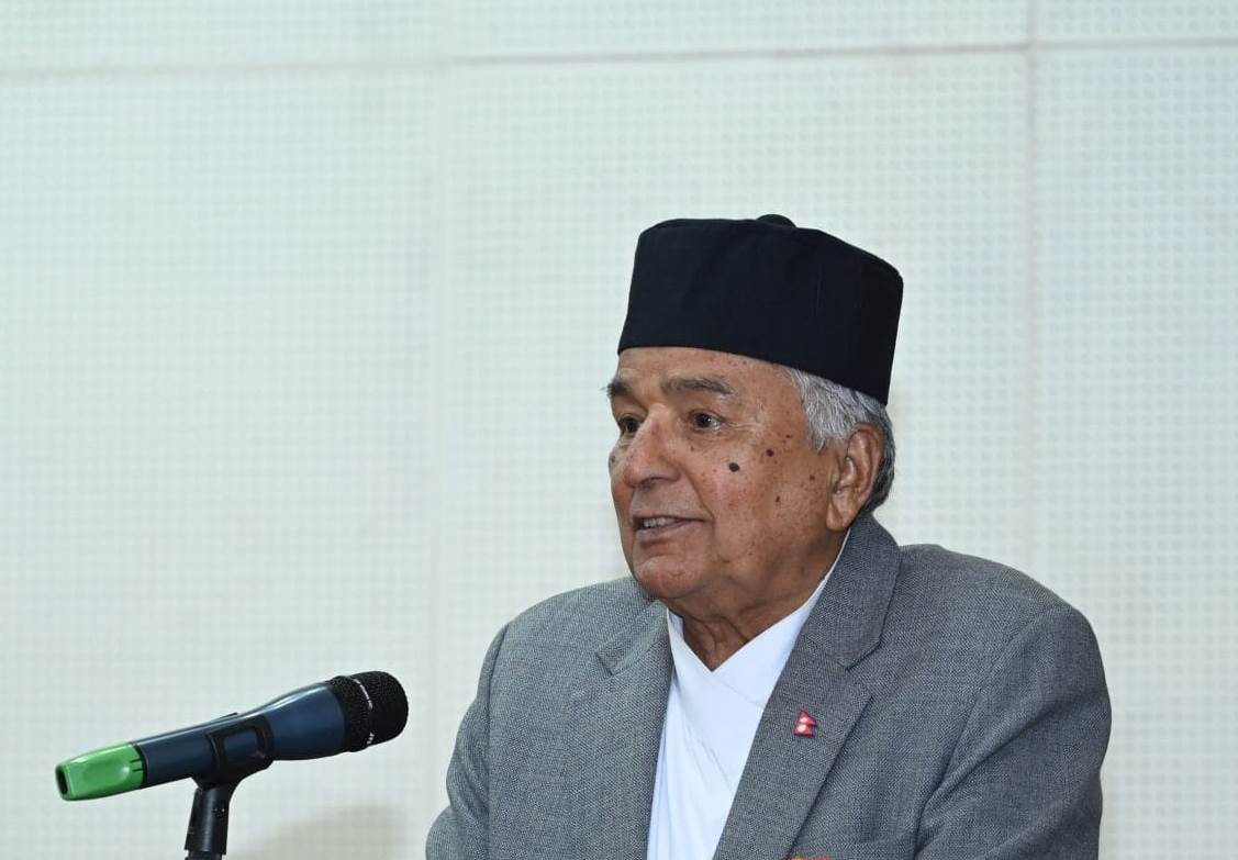 भूकम्पीय जोखिम न्यूनीकरणका लागि जनचेतना फैलाउन राष्ट्रपति पौडेलको जोड