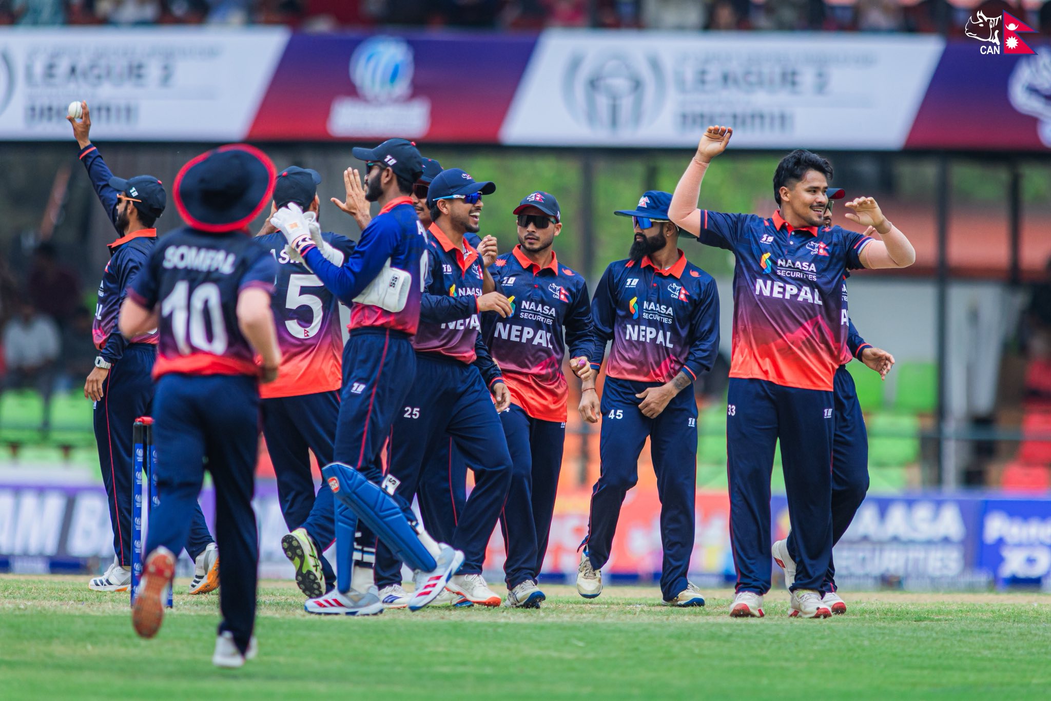 विश्वकप लिग–२ :युएईविरुद्ध नेपालको सानदार जित, दीपेन्द्र र करणको उत्कृष्ट प्रदर्शन