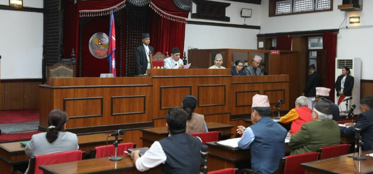 राष्ट्रिय सभाबाट सरकारको नीति तथा कार्यक्रम पारित