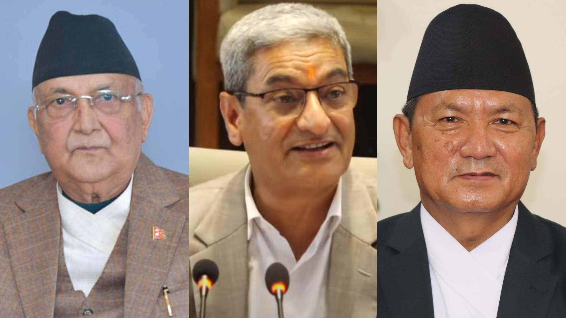 ओली, लेखक र गुरुङलाई कारबाहीका लागि सिफारिस
