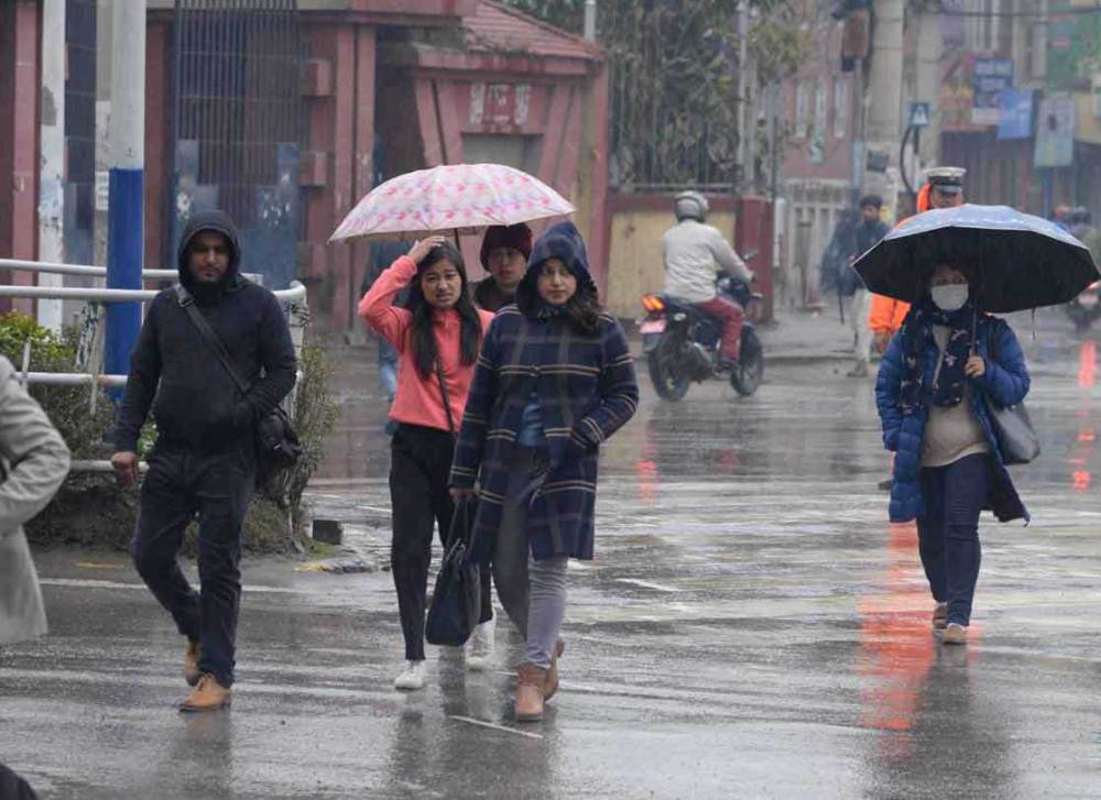 मधेस प्रदेश र कोशी प्रदेश तराईका केही स्थानमा मेघगर्जन र चट्याङसहित वर्षाको सम्भावना
