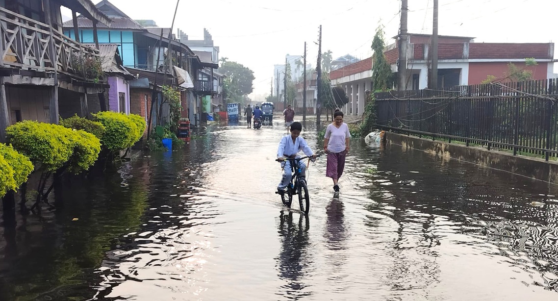 आज यी ५ प्रदेशमा अति भारी वर्षाको सम्भावना