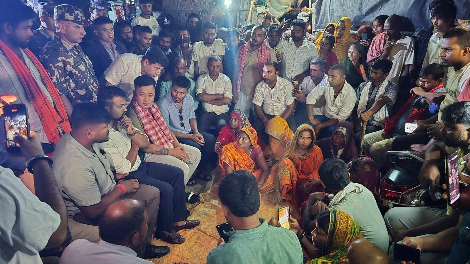 मृतक गणेश यादवको परिवारसँग आठबुँदे सहमति