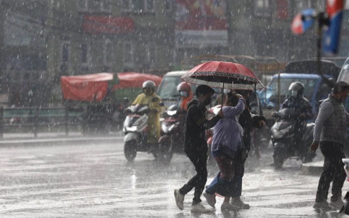 आज यी पाँच प्रदेशमा धेरै भारी वर्षाको सम्भावना