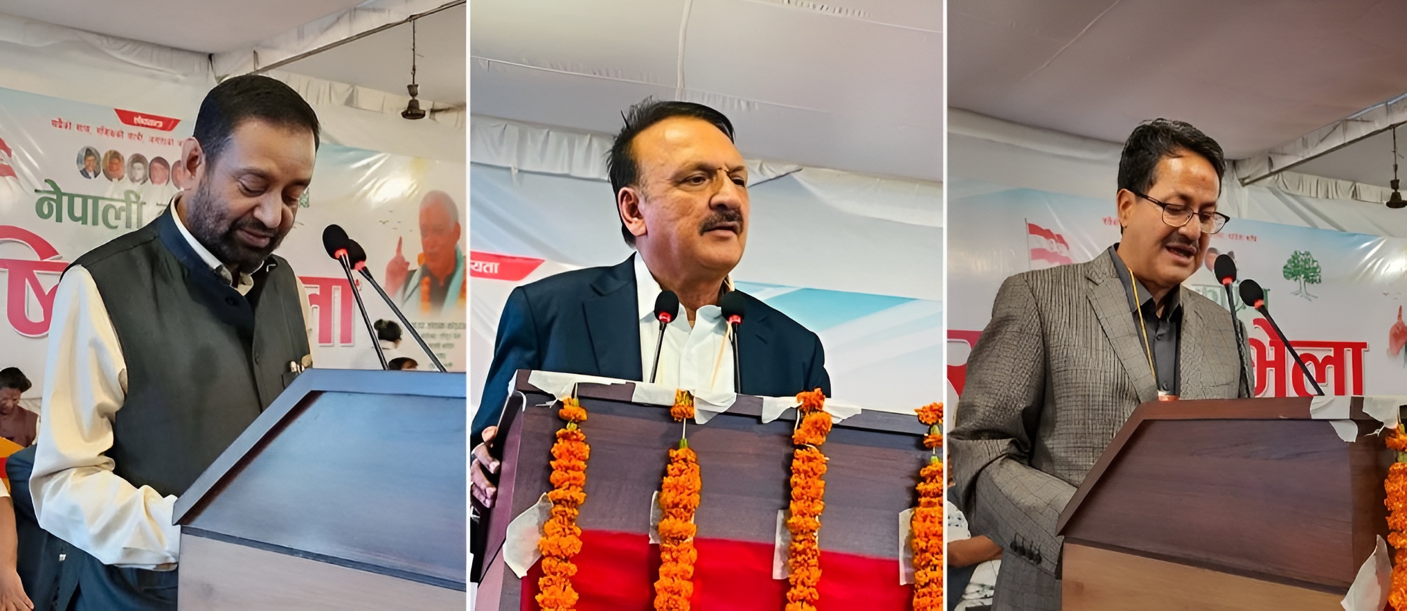नेपाली कांग्रेसको संस्थापनइतर समूहको राष्ट्रिय भेलामा बिभिन्न प्रतिवेदनहरु पेश