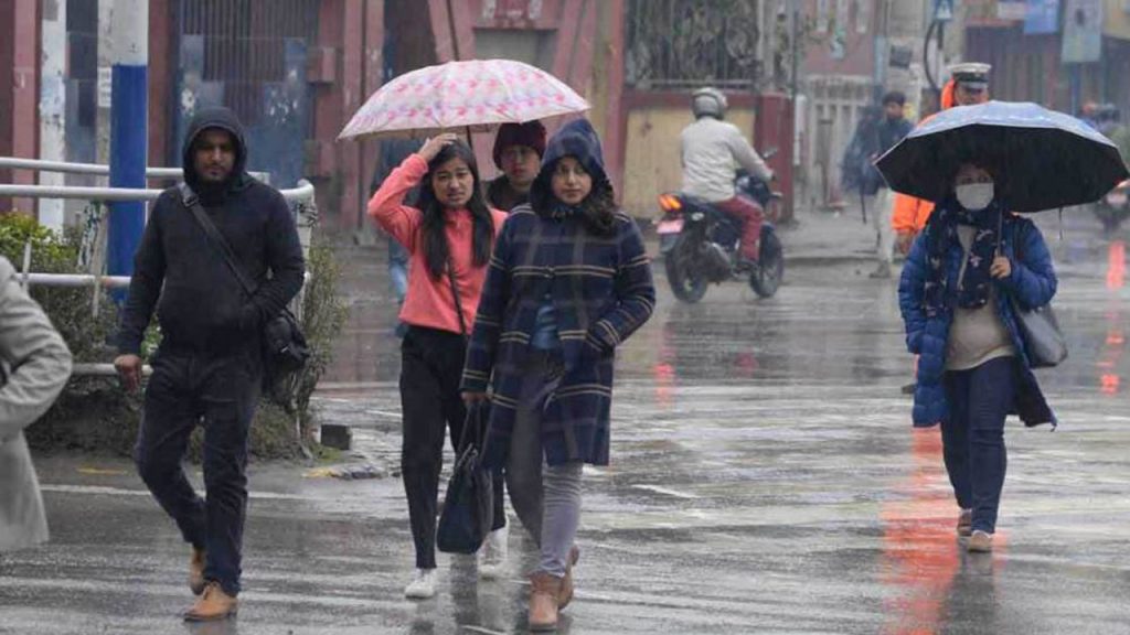 आज यी चार प्रदेशमा भारी वर्षाको सम्भावना