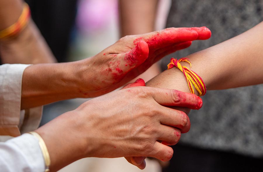 आज श्रावण शुक्ल पूर्णिमा  रक्षाबन्धन तथा जनै पूर्णिमा मनाइँदै