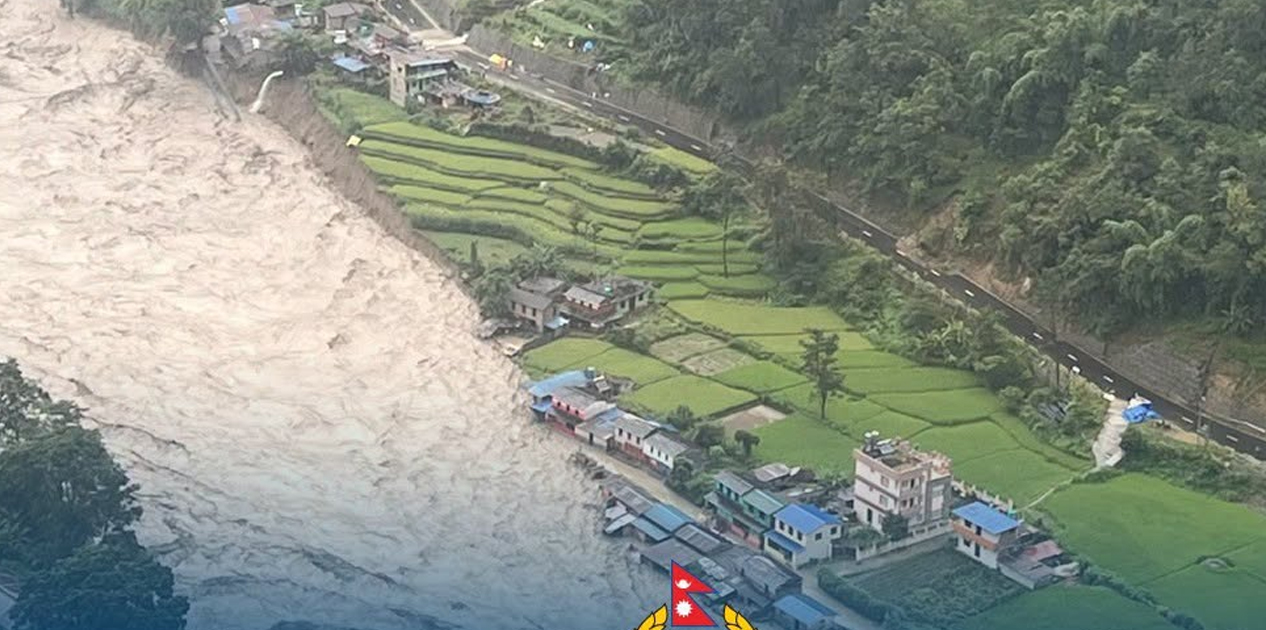 कालीगण्डकी बस्तीमा पस्दा पर्वतमा २५ घर बगायाे