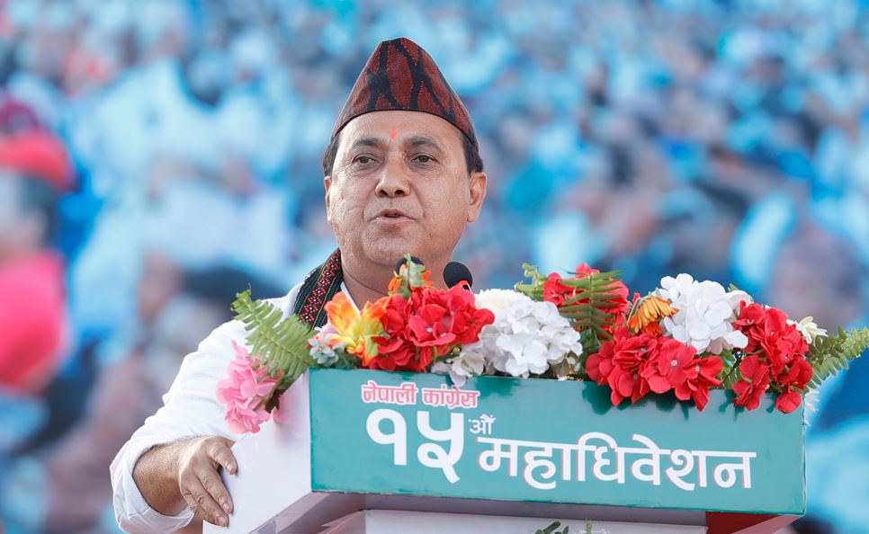 वरिष्ठ उपसभापतिमा विश्वप्रकाश शर्माको उम्मेदवारी दर्ता