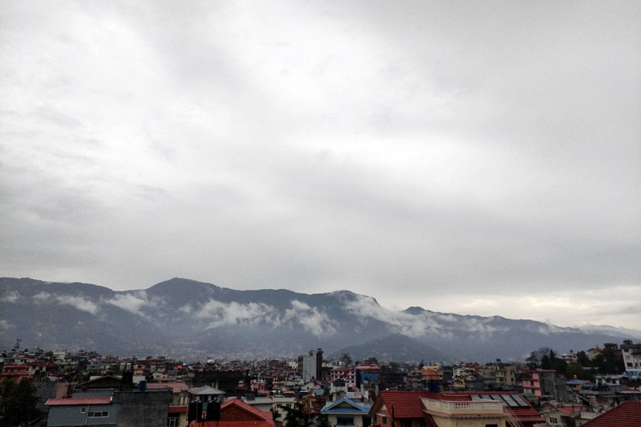 बागमती, गण्डकी र लुम्बिनी प्रदेशको पहाडी भूभागका हल्का वर्षा र हिमपातको सम्भावना